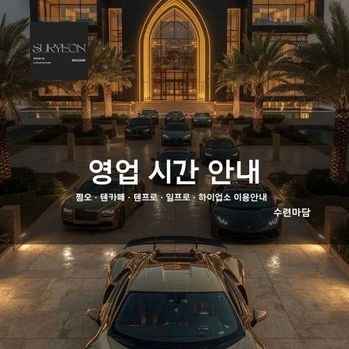 강남 하이쩜오 영업시간 텐카페,텐프로,일프로,쩜오